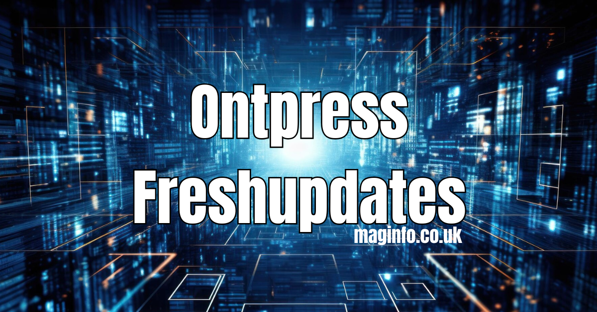 Ontpress Freshupdates